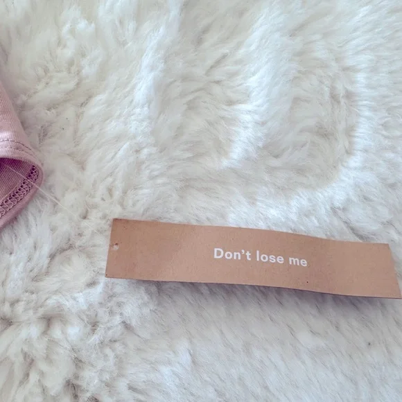 NWT Reformation Kaila Wrap Waist Tie dress in Blush - size M - Picture 9 of 10